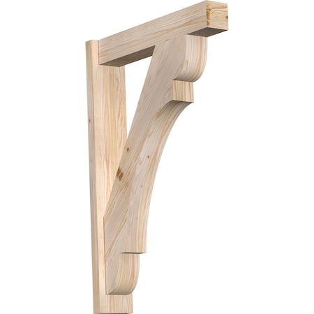 Ekena Millwork Olympic Block Smooth Outlooker, Douglas Fir, 5 1/2"W x 26"D x 38"H OUT06X26X38OLY05SDF